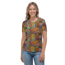 Load image into Gallery viewer, TT African Print - Women's T-shirt