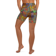 Load image into Gallery viewer, TT African Print - High Waist Yoga Shorts