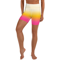 Load image into Gallery viewer, Sunrise High waist Yoga Shorts