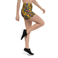 Load image into Gallery viewer, Yellow African Shorts