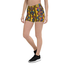 Load image into Gallery viewer, Yellow African Shorts