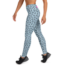 Load image into Gallery viewer, Jeans Leopard Yoga Leggings

