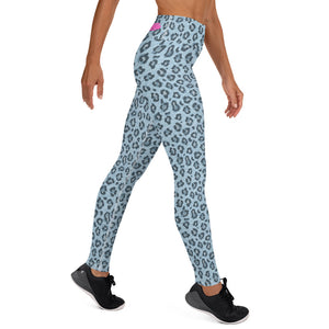 Jeans Leopard Yoga Leggings