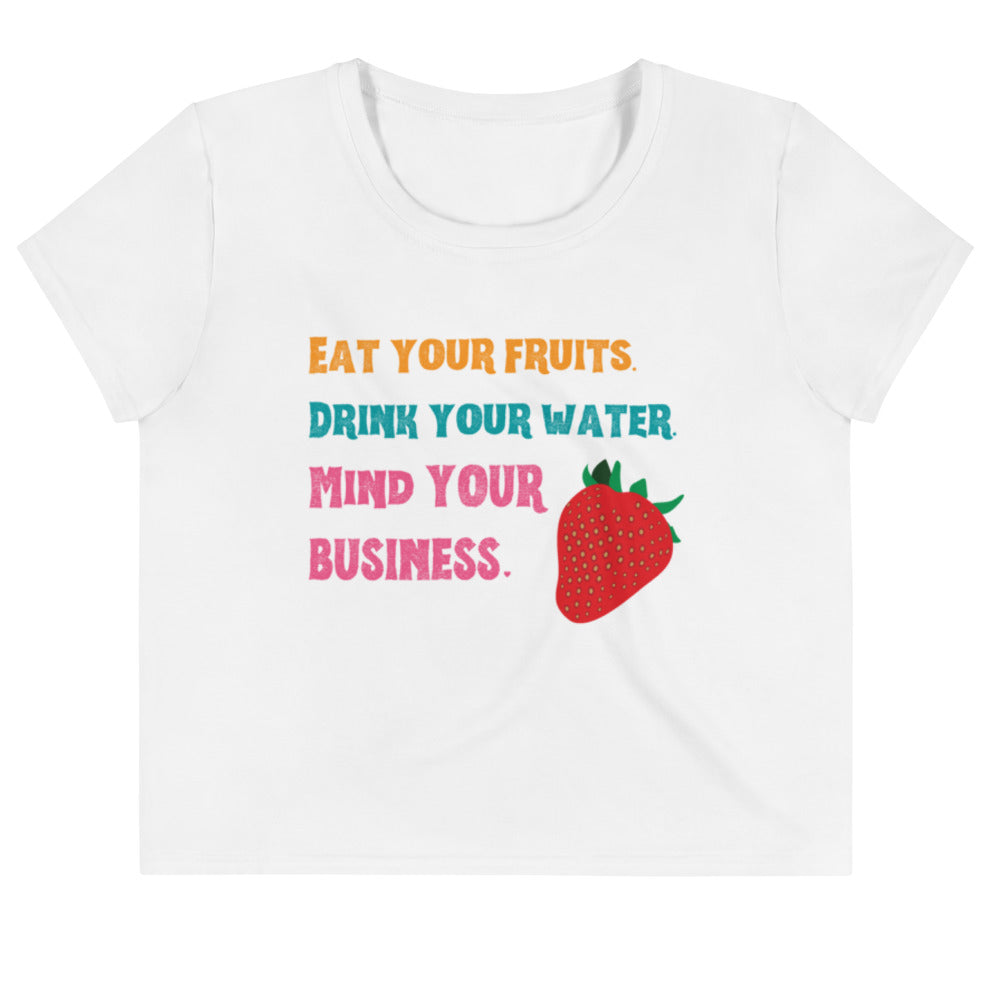 Morango Crop Tee