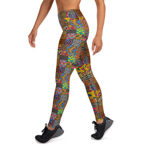 TT African Print - Highwaist Leggings
