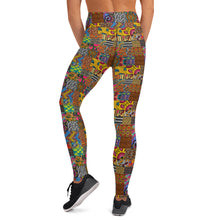 Load image into Gallery viewer, TT African Print - Highwaist Leggings
