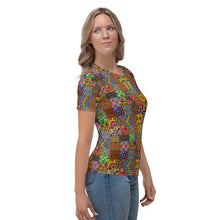 Load image into Gallery viewer, TT African Print - Women&#39;s T-shirt

