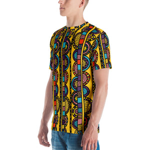 Yellow African Print - T-shirt