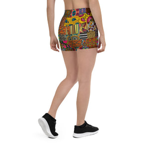 TT African Print Shorts